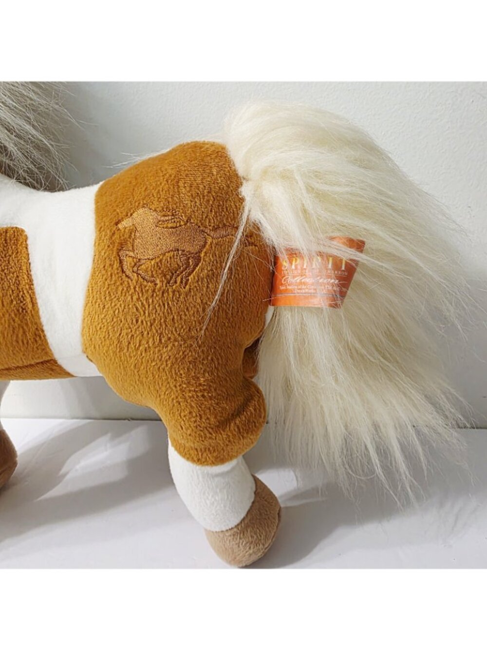 DreamWorks Spirit Stallion Cimarron Rain Horse Plush Bendable 2002 Toy Retired - Picture 2 of 14